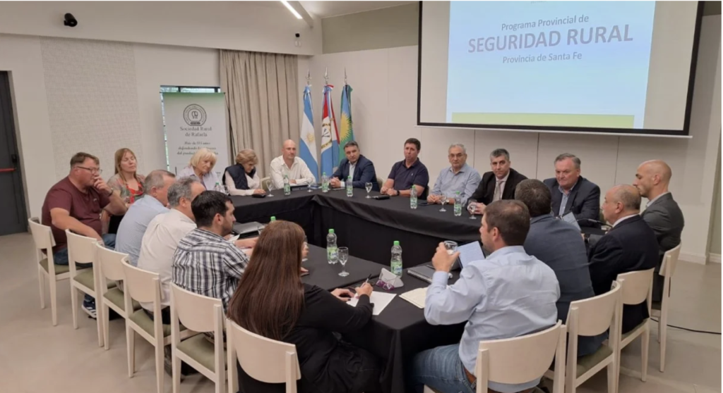 REUNIÓN DE LA MESA REGIONAL DE SEGURIDAD RURAL DE LOS DPTOS. CASTELLANOS, 9 DE JULIO, LAS COLONIAS Y SAN CRISTÓBAL
